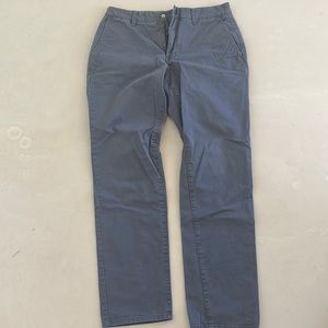 Bonobos men’s slate gray color jean pant in 32/32 slim